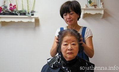 �\�W���b�g�w�i�@sojat henna�@�w�b�h�}�b�T�[�W�B�Z���s�X�g�̃��f���́A���ŃT�����E�h�E�L���A����ɂ��锨�^�|����B