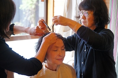 �l�G�� �ւł̃\�W���b�g�w�i���[�N�V���b�v�̗l�q