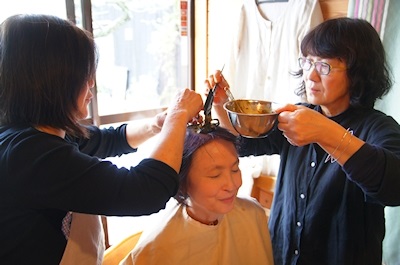 �l�G�� �ւł̃\�W���b�g�w�i���[�N�V���b�v�̗l�q